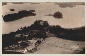 Sweden Södermanlands län  Älghammar fran Flygplan Sodermanland Vintage RPPC C212