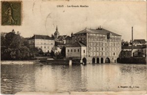 CPA Gray Les Grands Moulins (1273229)