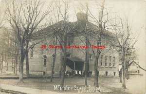 IA, Estherville, Iowa, RPPC, McKinley School Building, 1908 PM, Doolittles Photo