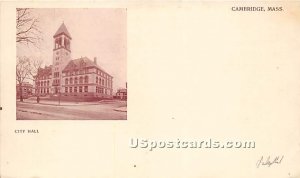 City Hall (1898 - 1901) Cambridge, MA