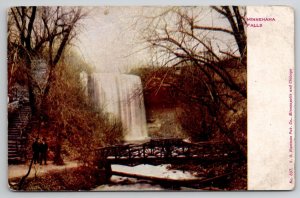 MN Minnehaha Falls Minnesota Postcard I27