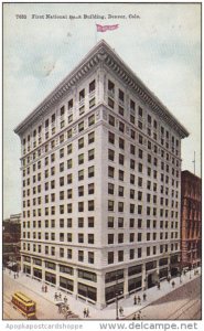 Colorado Denver First National Bank Building 1913