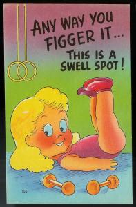 Any Way You Figger It - Swell Spot! unused c1930's/1940's