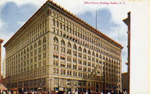 NY - Buffalo.  Ellicott Square Building