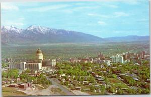 Aerial of Salt Lake City