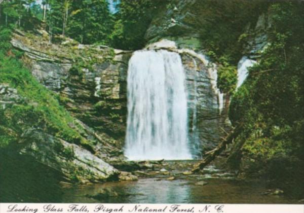 North Carolina Looking Glass Falls Pisgah National Forest