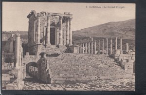 Algeria Postcard - Djemila - Le Grand Temple  T9873