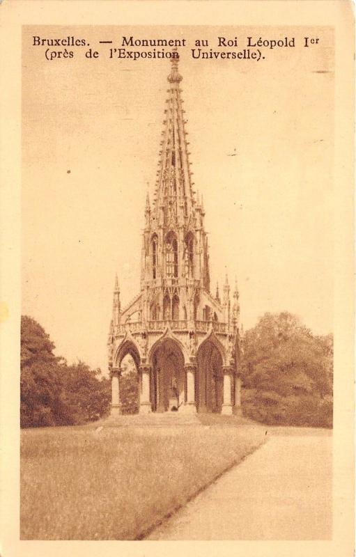 Br34869 Bruxelles Monument au Roi Leopold I Er     Belgium