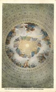 Washington, DC - Rotunda Canopy - Apotheosis of Washington - WB