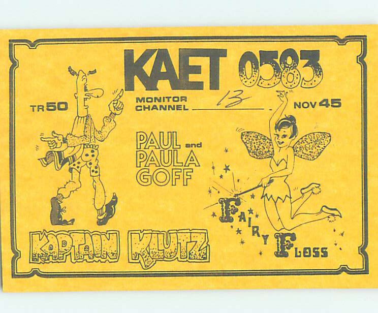 Pre-1980 RADIO CARD - CB HAM OR QSL Pearl City Hawaii HI AH1770