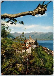 Postcard - Santuario Madonna del Sasso, Lago Maggiore - Orselina, Switzerland