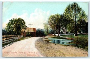 WINCHESTER, VA ~ Road Scene VALLEY TURNPIKE c1900s Frederick County Postcard