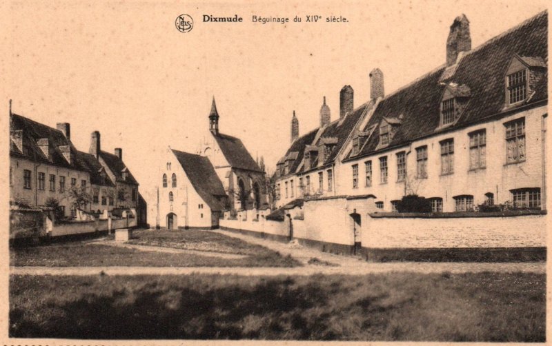 Beguinage du XIV Siecle,Dixmude,,Belgium BIN