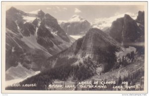 RP; LAKE LOUISE, Lakes In clouds, Mirror Lake, Lake Agnes, 1924-1949