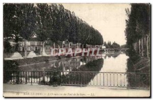 Bar le Duc - L & # 39Ornain seen from the Station Bridge - Old Postcard