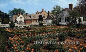 Prentiss House Garden  - Williamsburg, Virginia VA  