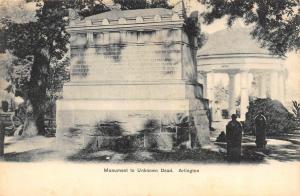 ARLINGTON, VA Virginia  MONUMENT TO UNKNOWN DEAD~Civil War  c1900's UDB Postcard