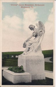 Richmond VA CIVIL WAR, Grave of Winnie Davis, Confederate Leader 1920 Virginia