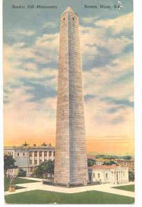 MA LN Boston Bunker Hill Monument JUL 02 1951
