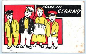 Postcard Made In Germany Immigrants Pre 1908 L17