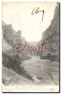 Postcard Old Entrance of Cians Gorge Railway South of France Nice to Puget Line