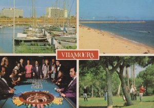 Vilamoura Casino Golf The Algarve Portugal 1980s Postcard