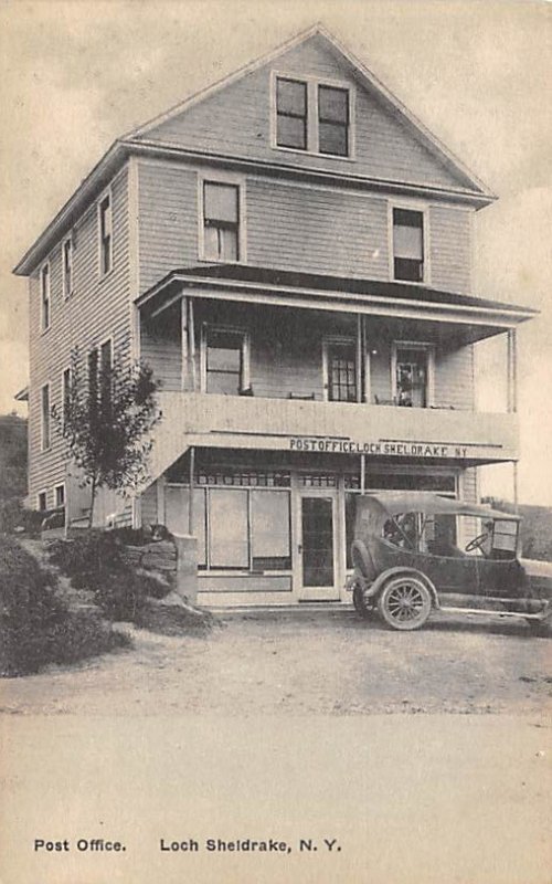Post Office Loch Sheldrake, New York USA  