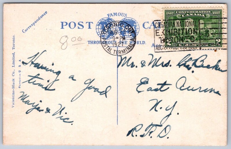 K26/ Baseball Stadium Postcard c10s Maple Leaf Stadium Toronto Canada 475