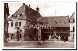 Old Postcard Old Colmar Former Customs and the Schwendi fountain