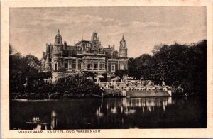 Netherlands Wassenaar Kasteel Oud Wassenaar Vintage Postcard 09.64