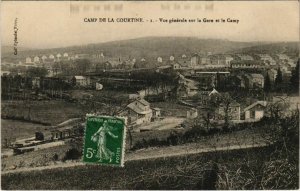 CPA La Courtine Vue Generale sur la Gare et le Camp FRANCE (1050495)