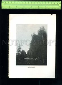 230119 RUSSIAN composer Liadov place POLYNOVKA vintage POSTER