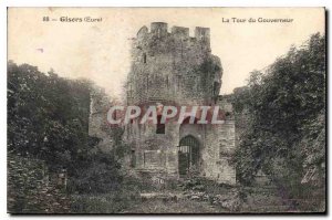 Old Postcard Gisors (Eure) The Governor of the Tour