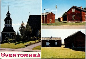 Sweden Overtornea Church Scene