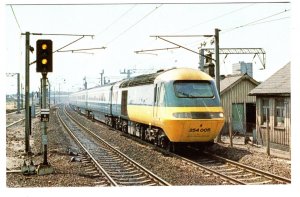 Railway Train, Finsbury Park Station, England, 1979