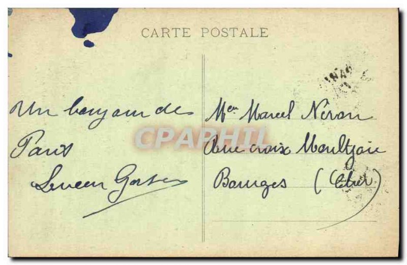 Old Postcard Paris Porte Saint Denis