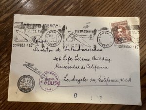 Antique Postal Card Argentina Stamp 1944