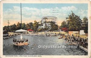 Swimming Pool, Luna Park Cleveland, Ohio, OH, USA 1921 