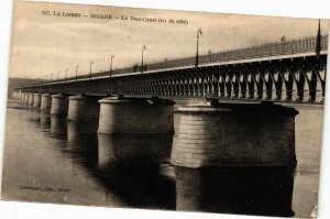 CPA Le Loiret - BRIARE - Le Pont-Canal (vu de cote) (228092)