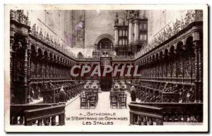 Old Postcard Cathedral of St Bertrand De Comminges The Stalls