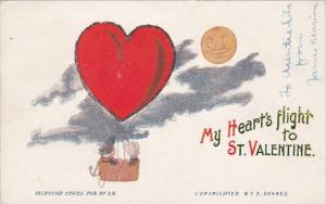 Valentine's Day Couple In Hot Air Balloon