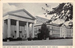 First Baptist Church Sunday school building Columbia, SC