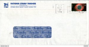 Australia Cover Nebula Cosmos Victoria Stamp traders Malvern