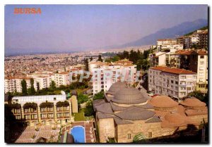 Postcard Modern Bursa Turkiye ve Cekirge Hamam