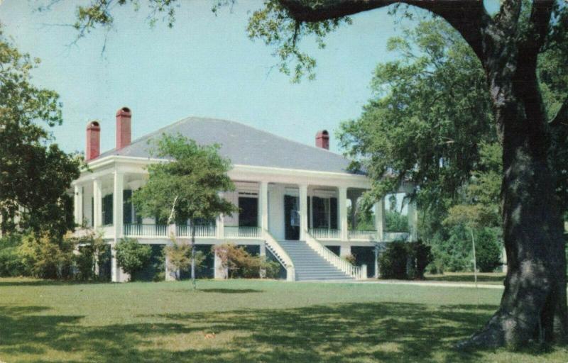 Postcard Beauvoir House Mississippi