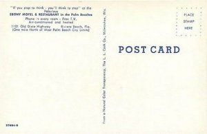 FL, Riviera Beach, Florida, Ebony Motel & Restaurant