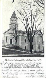 M.E. Church in Livonia, New York