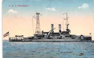 USS Mississippi USA 1915 