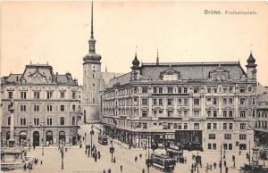 BT2637 freoheitsplatz tramway tram brunn brno  czech republic