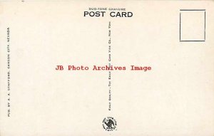 NV, Carson City, Nevada, State Capitol Building, Entrance, Side View, Eagle